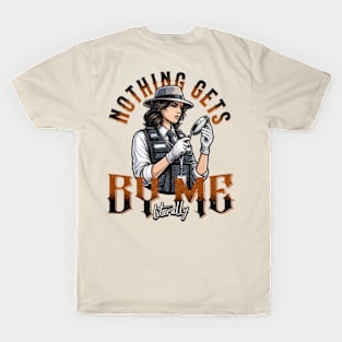 Nothing Gets By Me - Crime scene investigator T-Shirt